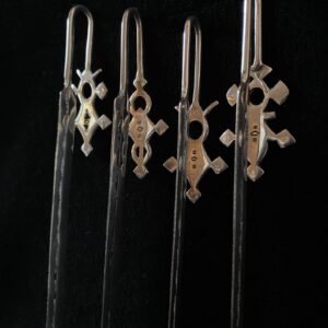 Amazigh Tuareg High Grade Silver Signed Niger Cross Bookmark