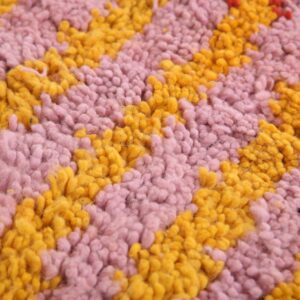 Berber Wool Geometric Neutral Living Room Rug Design