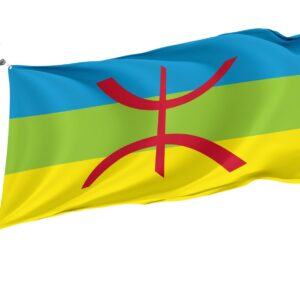 Berber North African Symbol Flag Made Europe Double