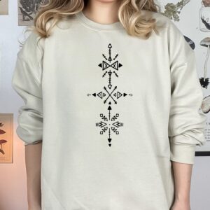 Berber Kabyle Dress with Kabylia Tattoo Artwork Design