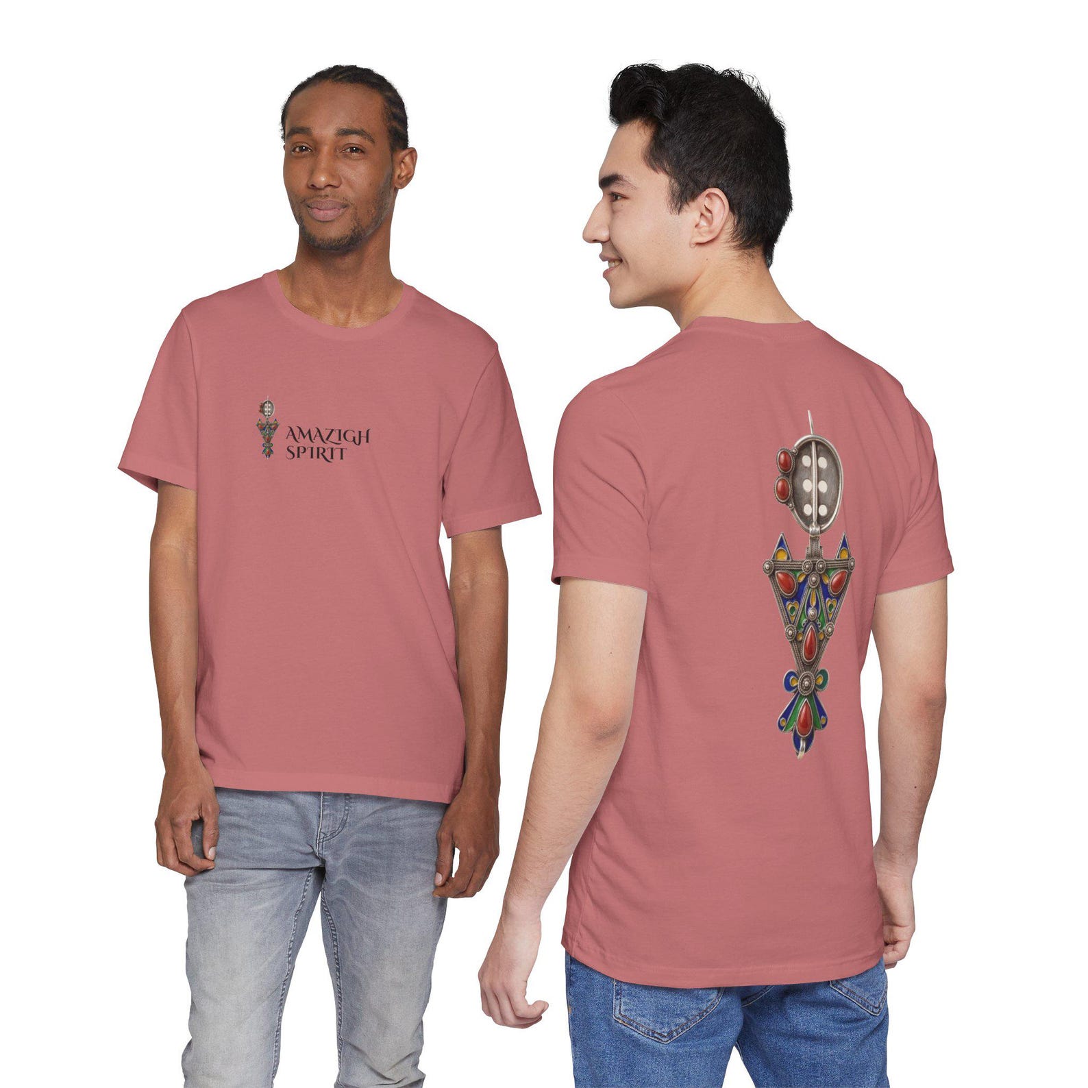Berber Spirit T-shirt Soft Cotton Heritage Graphic Shirt