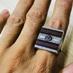 Amazigh Bague en argent Tribal Touareg Berbère Ring