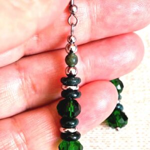 Berber Boucles d oreilles perles en verre Earrings