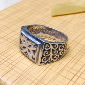 Amazigh Jewelry Traditionnels Marocains Ring Berbère Silver Handmade