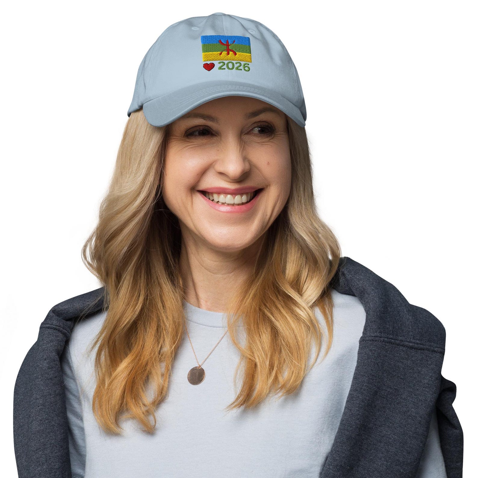 Berber Flag Embroidered Pride Dad Hat Cap for Everyday Heritage Style Use