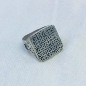 Amazigh Jewelry Traditionnels Marocains Ring Berbère Silver Handmade