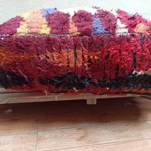 Amazigh Handmade hand Pouf Cover for Home Decor