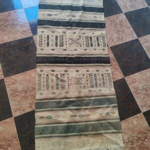 Berber Vintage antique Handwoven Textile Tribal Rug Runner