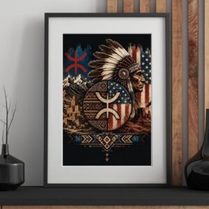 Berber American Heritage PNG Shirt for Everyday Personal Clothing Styling