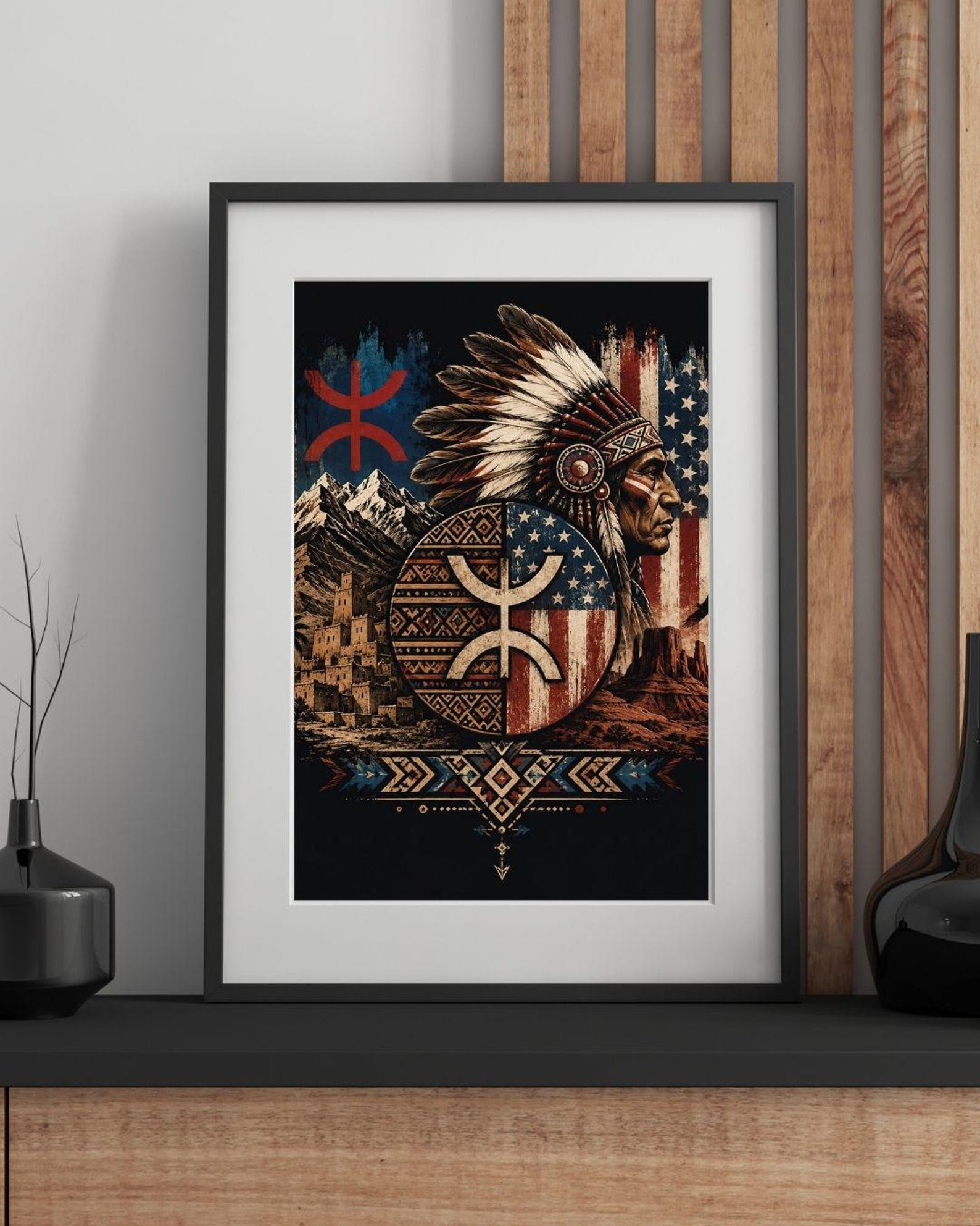 Berber American Heritage PNG Shirt for Everyday Personal Clothing Styling