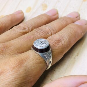 Amazigh Handmade Solid Silver Touareg Engraved Tribal Ring