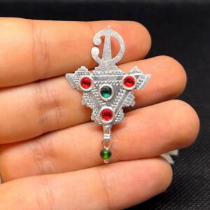 Berber Sterling Silver Brooch Tizerzai Kabyle Jewelry Fibula