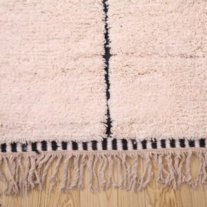 Custom Amazigh Berber Wool Living Room Geometric Handmade Rug