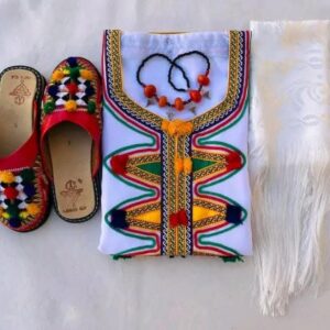 Berber Handmade Tachlhit Outfit Heritage Nbala tuareg Kaftan