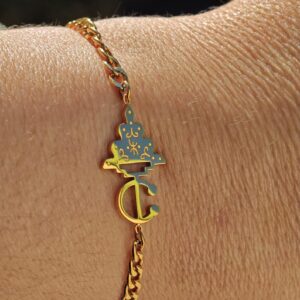 Amazigh Berber Kabyle Fibule Stainless Steel Adjustable Bracelet