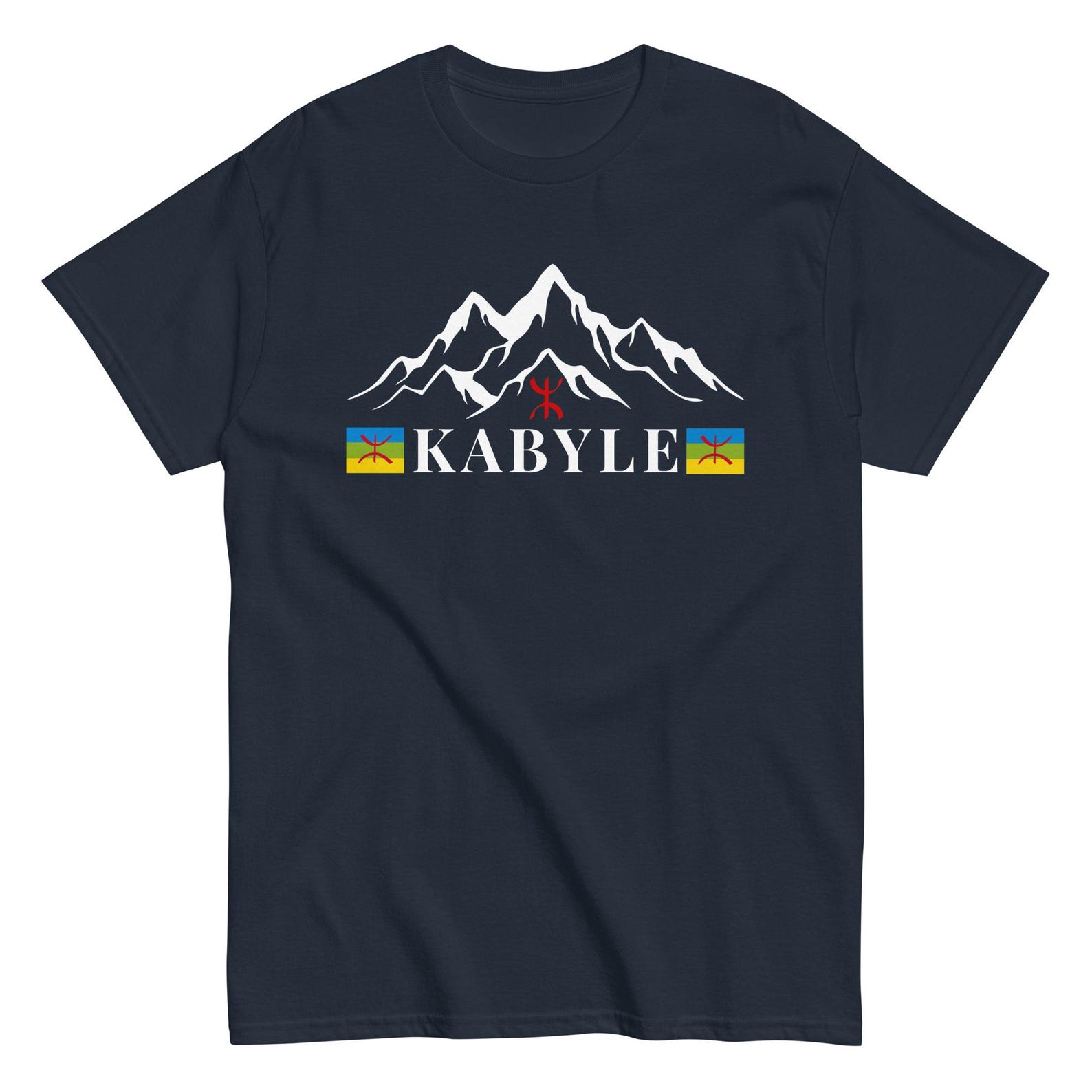 Amazigh Yaz Symbol Berber Kabyle Tifinagh Tattoo Art T-Shirt