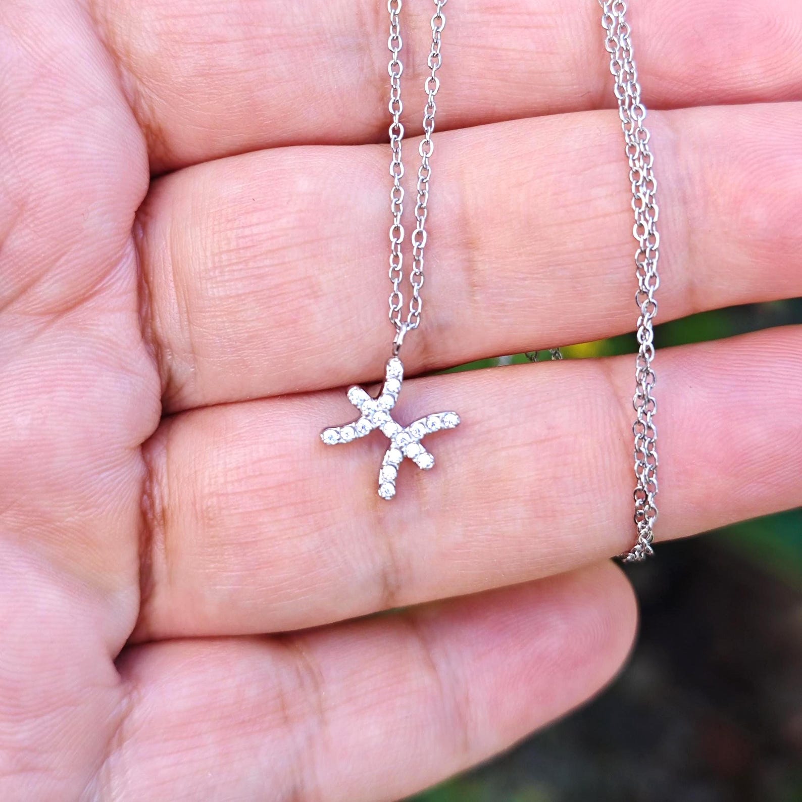 Amazigh Yaz Symbol Stainless Steel Pendant Necklace Heritage Jewelry
