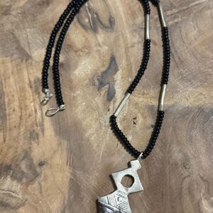 Amazigh Handmade Metal and Stone Distinctive Necklace Halskette