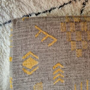 Berber Kilim Wool Floor Cushion Pouf Square Cover