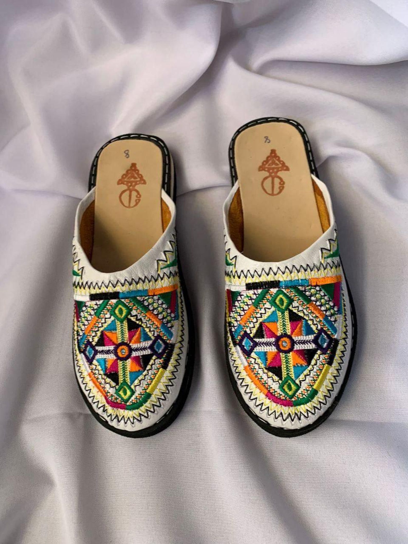 Berber Authentic Adouko Babouche Handmade Leather Babouche Shoes