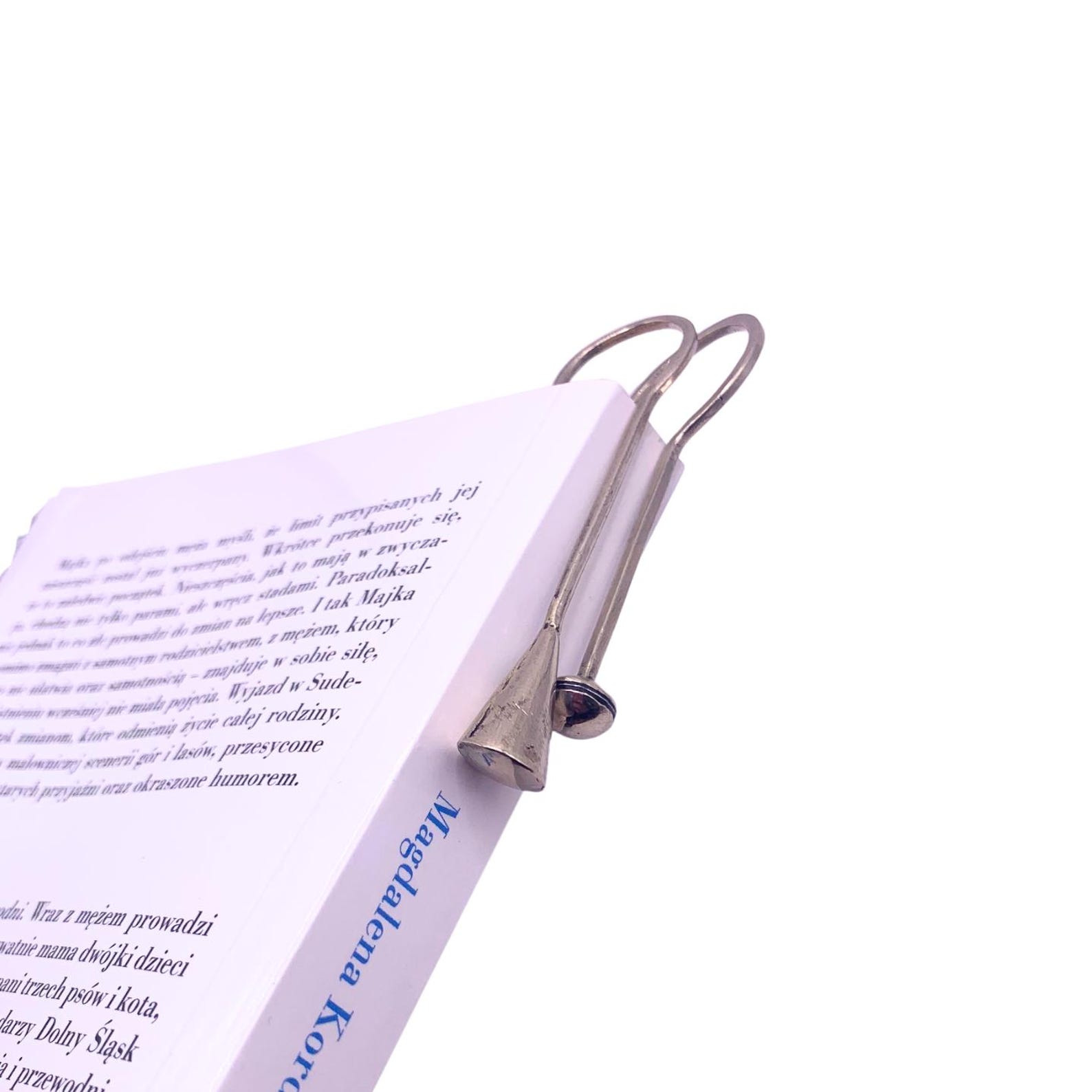 Berber Handmade Tuareg African Tribal Mixed Metal Bookmark