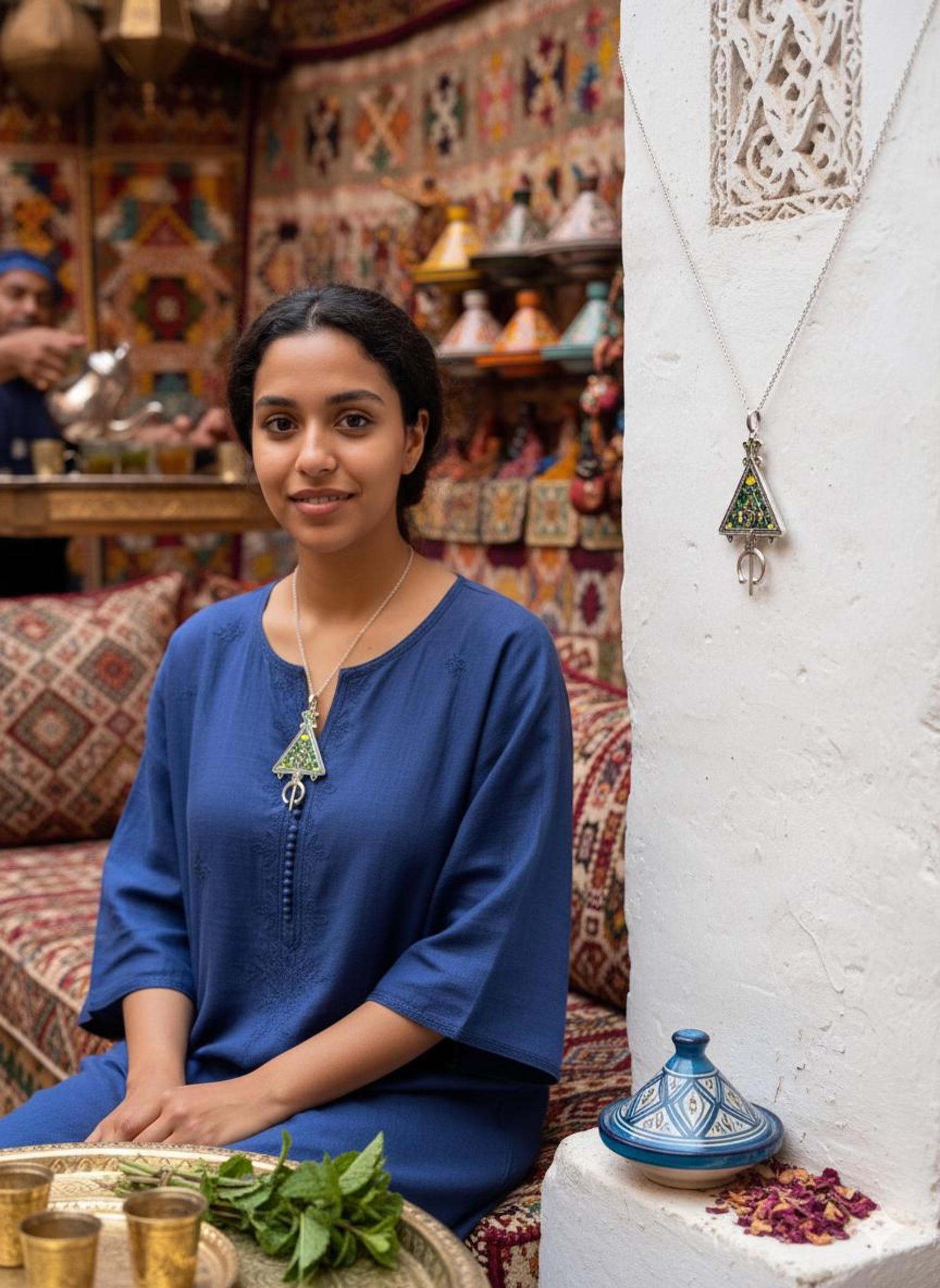 Berber Indigenous Heritage Necklace for Everyday Personal Styling