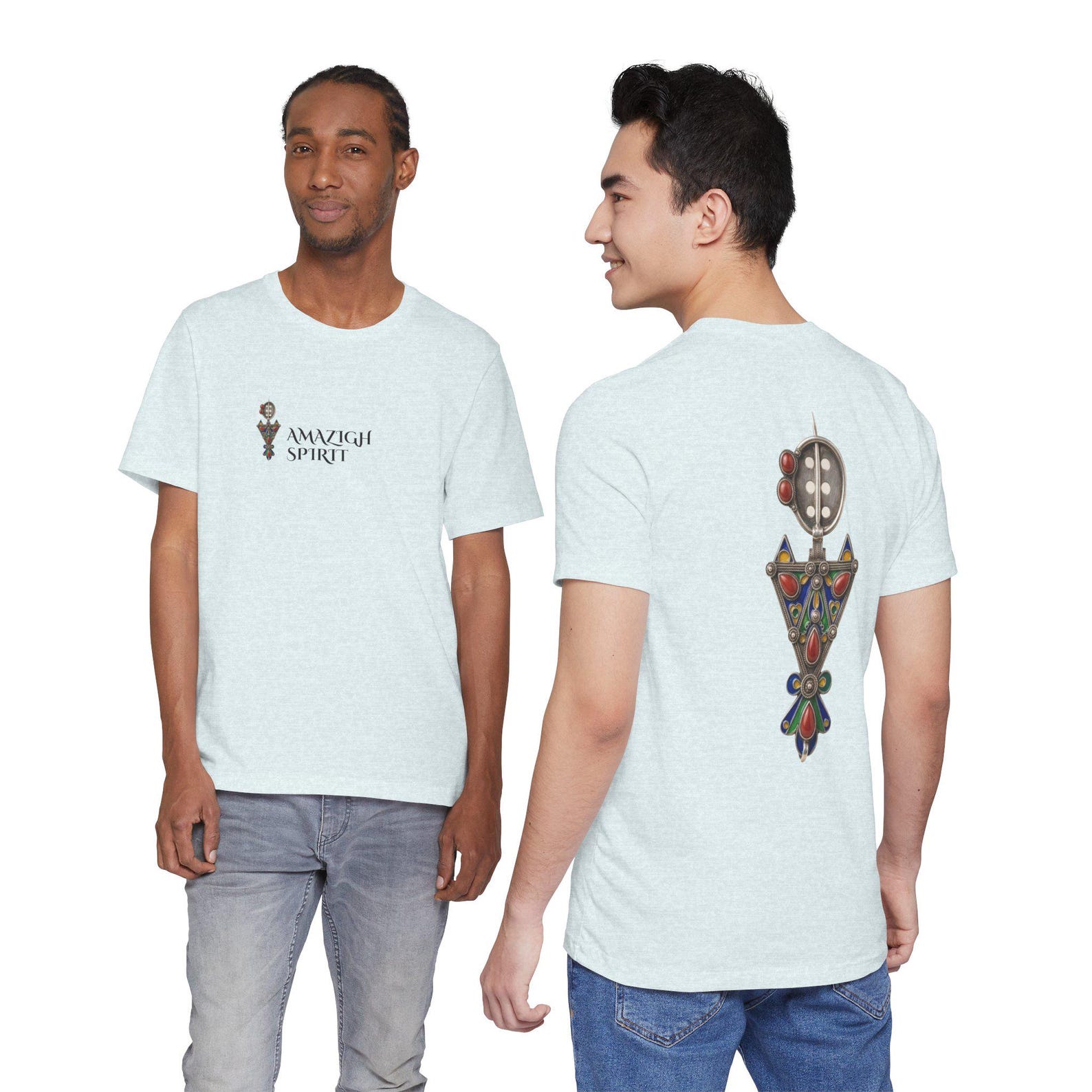 Berber Spirit T-shirt Soft Cotton Heritage Graphic Shirt