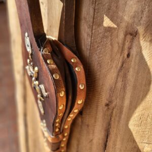 Amazigh Traditional Rabouz Handmade Fire Stoking Bellows Leather