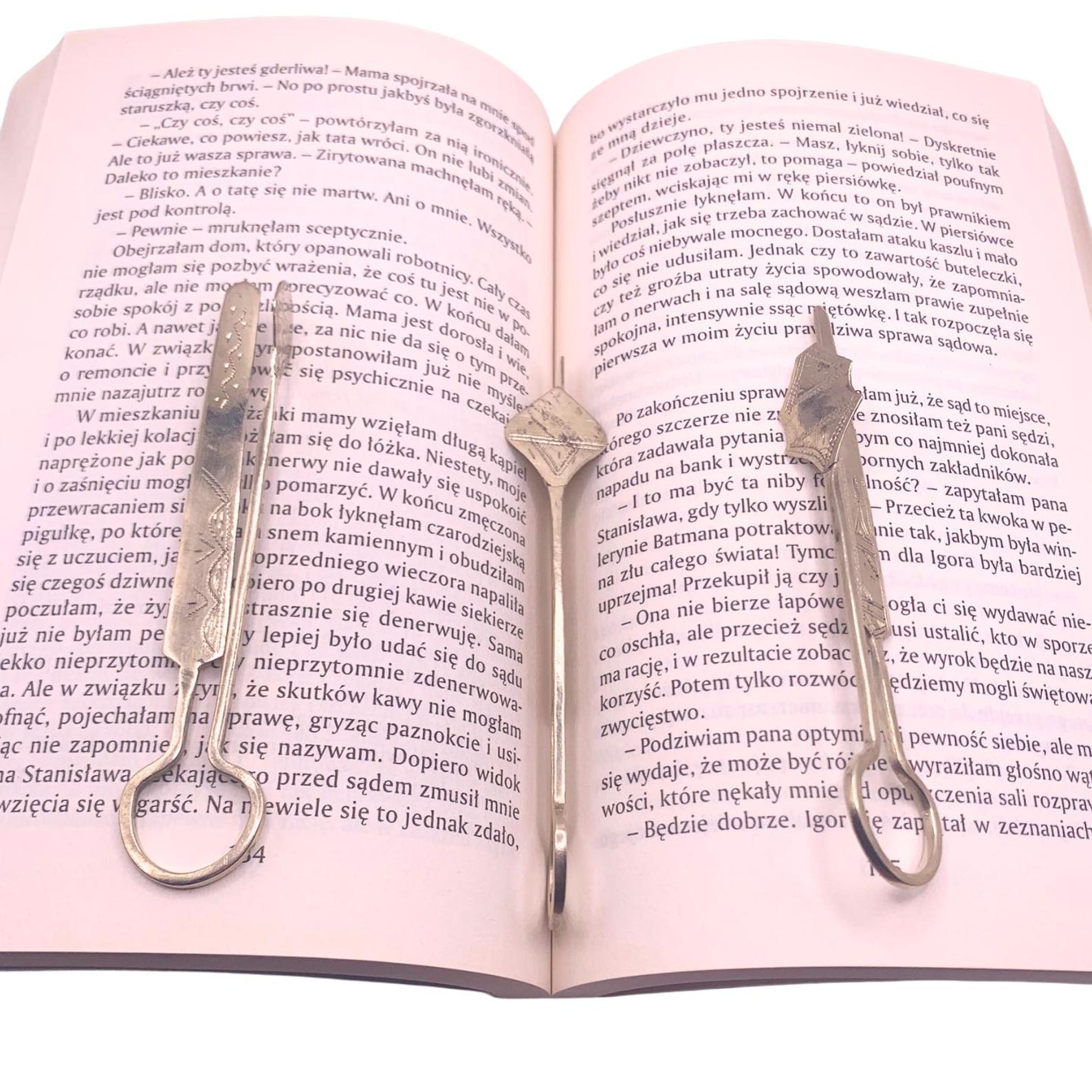 Berber Handmade Tuareg African Tribal Engraved Metal Bookmark