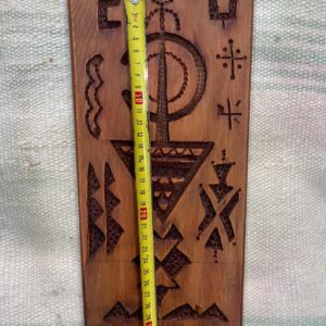 Berber Hand Carved Wooden Symbol Wall Art Decor
