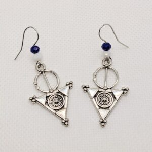 Amazigh Boucles d oreilles berbère femme argent Earrings