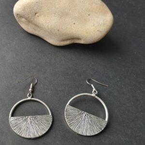 Amazigh Boucles d oreilles ethniques rondes Kabyle Earrings
