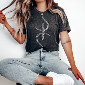Berber Kabyle Tifinagh Amazigh Yaz Symbol Pride Art T-Shirt