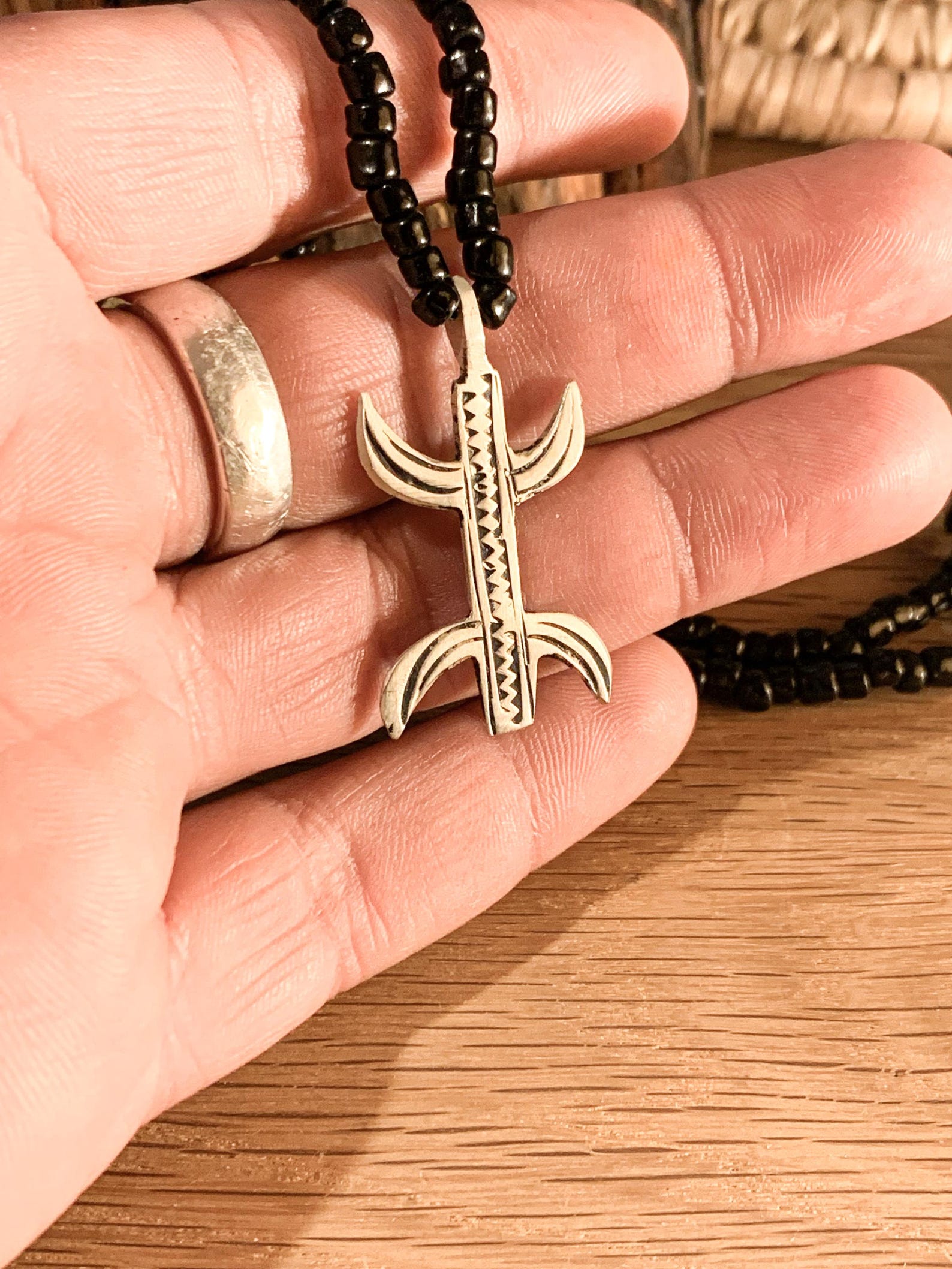Amazigh Aza Yaz Symbol Necklace for Everyday Personal Styling