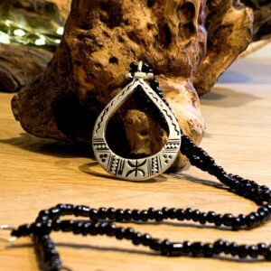 Amazigh Tuareg Symbol Pendant Necklace for Everyday Jewelry