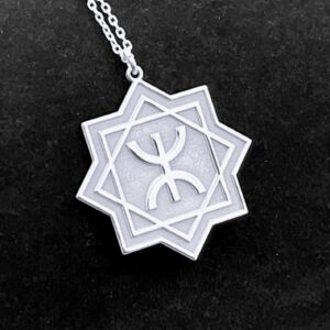 Berber Freedom Symbol Gold-Plated Sterling Silver Star Necklace