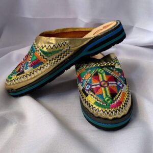 Berber Authentic Adouko Babouche Handmade Leather Babouche Shoes