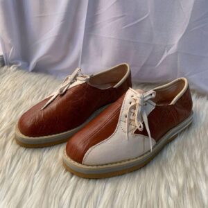 Amazigh Leather from Tafraoute "Sbardoko" Shoes 100% Genuine Leather Adouko Inspired Shoes