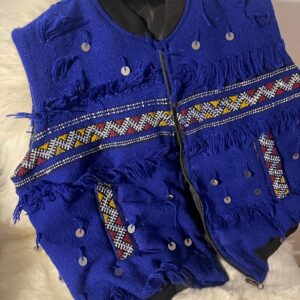 Amazigh Gilet berbère fait main Festival outfit Vest