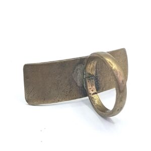 Berber Handmade Brass Tribal Statement Adjustable Boho Ring