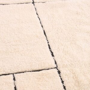 Custom Amazigh Berber Wool Living Room Geometric Handmade Rug