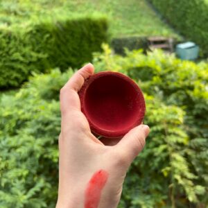Amazigh Aker Fassi Natural Red Lip Tint Clay Bowl