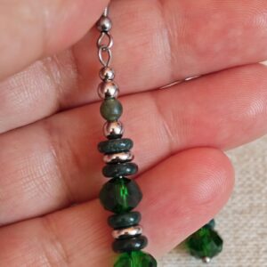 Berber Boucles d oreilles perles en verre Earrings