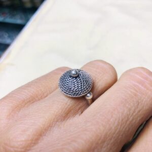 Amazigh Gravure amazighe Ring Silver Tribal Touareg Berbère