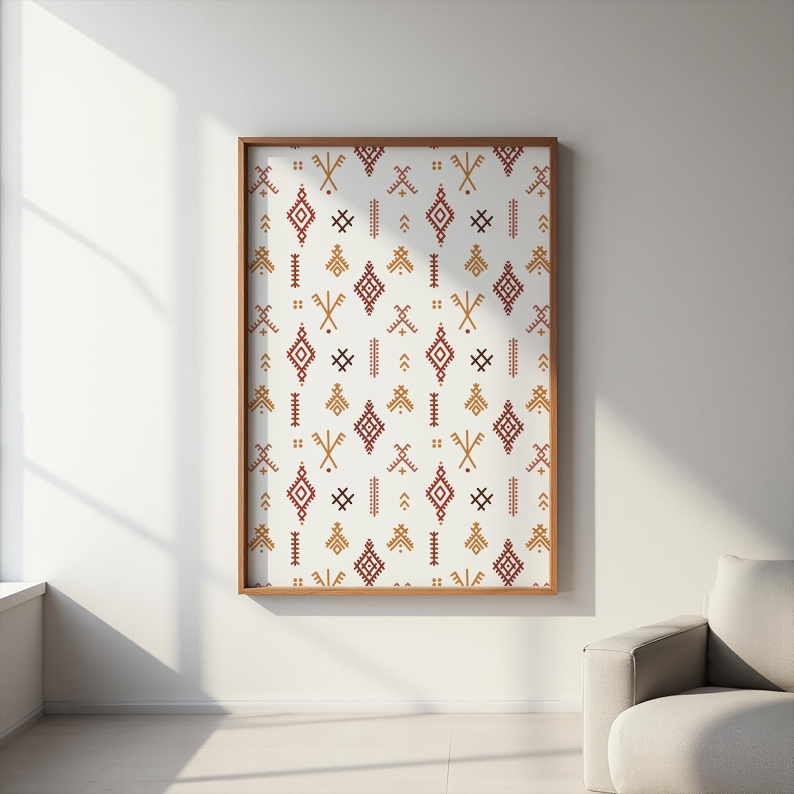 Amazigh Berber Symbol Poster Printable Cultural Wall Art Download