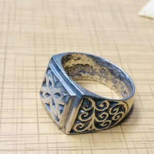 Amazigh Jewelry Traditionnels Marocains Ring Berbère Silver Handmade