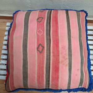 Amazigh hand made ' pouf ' pouf cover '' pouf