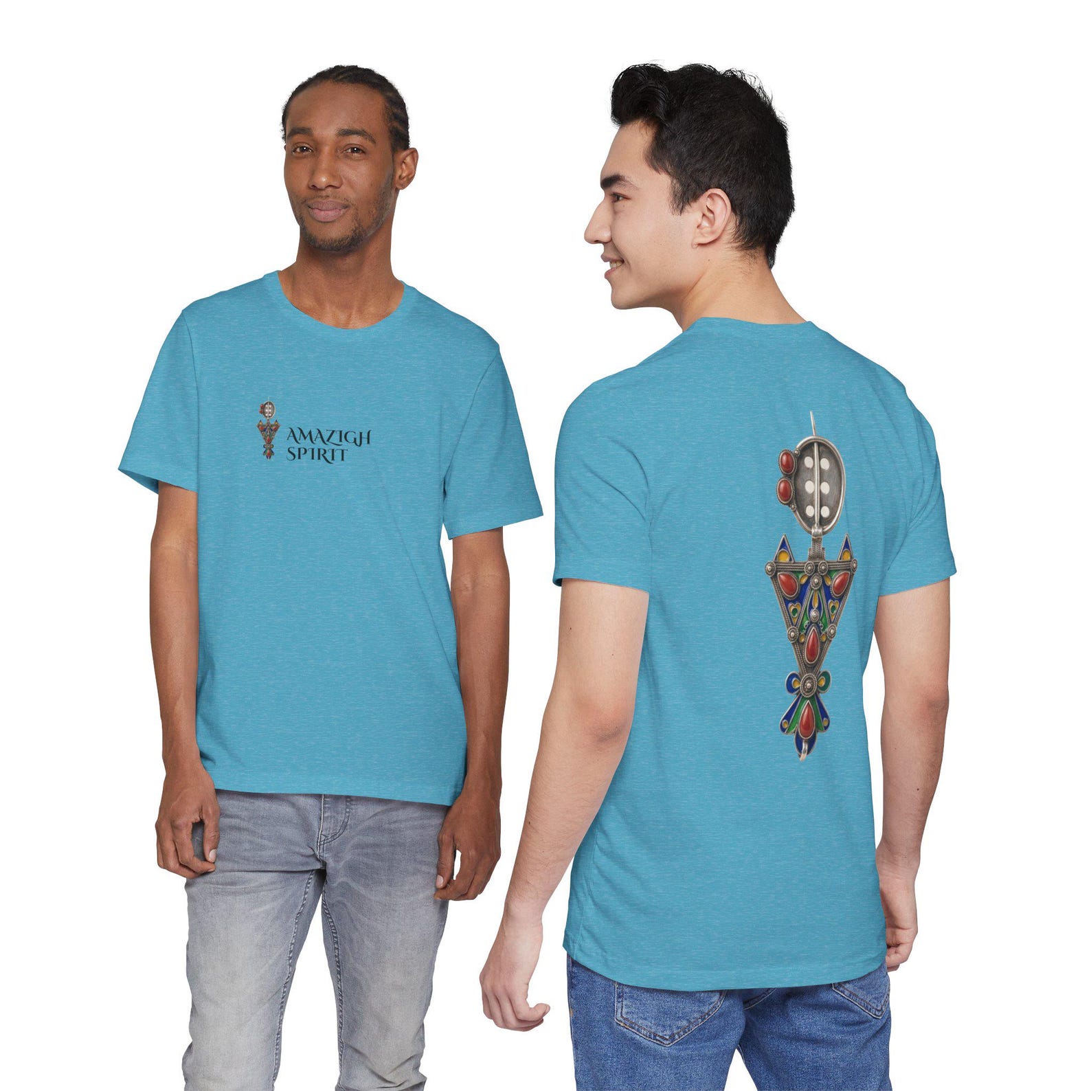 Berber Spirit T-shirt Soft Cotton Heritage Graphic Shirt