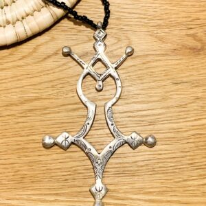 Amazigh Tuareg Symbolic Metal Necklace for Everyday Jewelry Styling