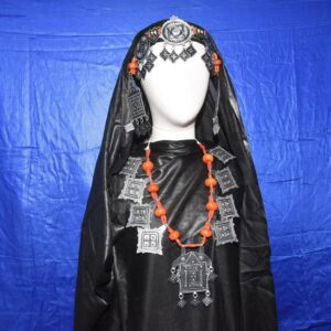 Berber dress with headband and Ethnic Head necklace